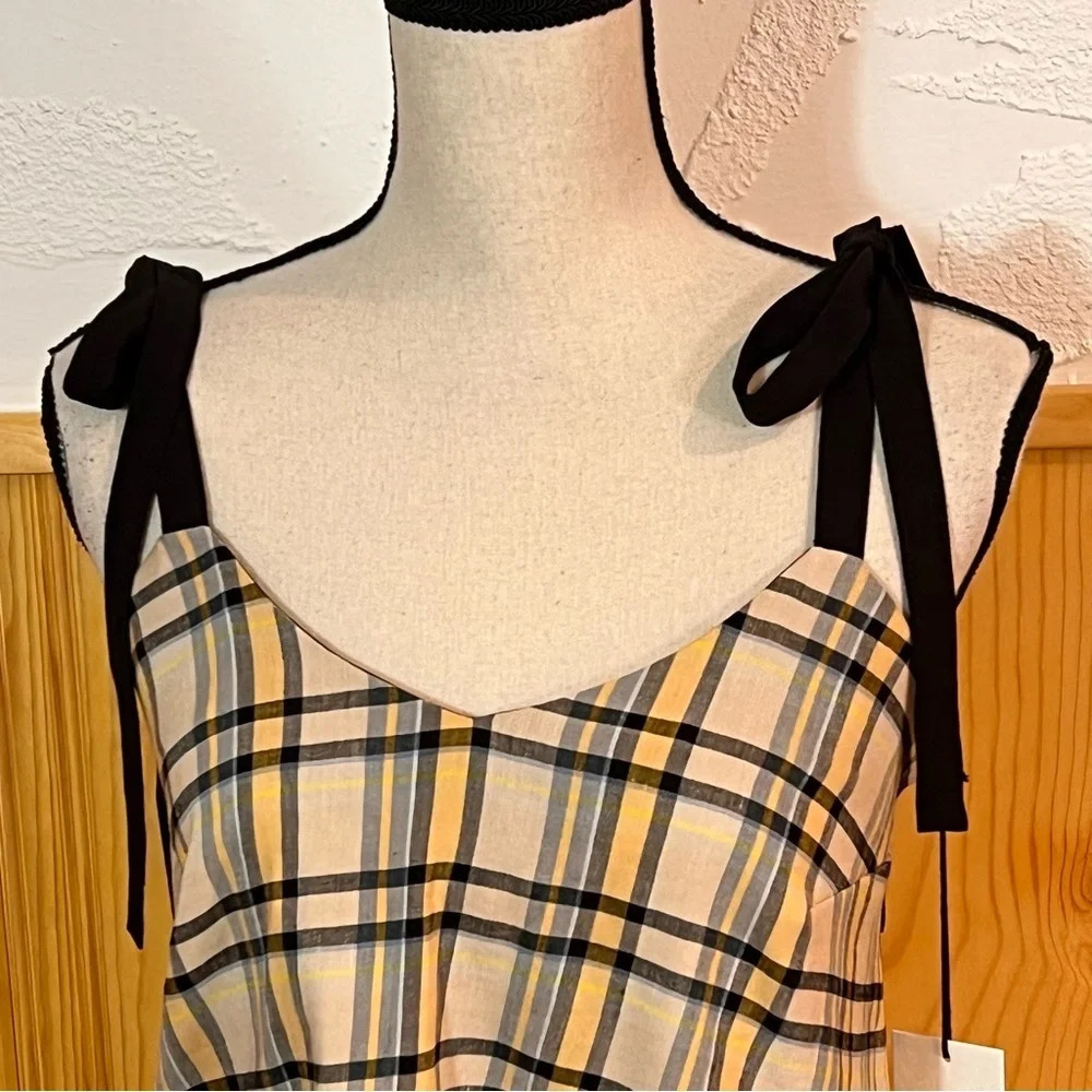 Nwt Anthropologie Eve Gravel Vivienne Tank Top Sz-S — image 3 of 8